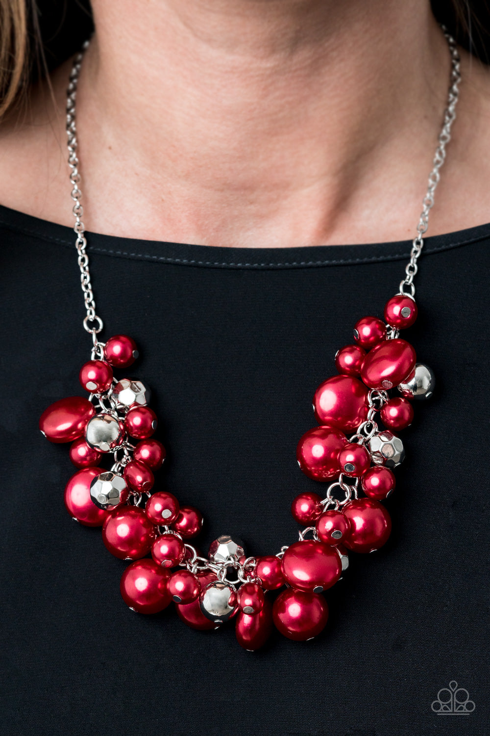 Paparazzi ♥ Battle of the Bombshells - Red ♥  Necklace