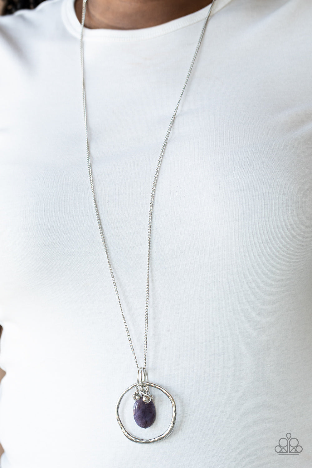 Paparazzi ♥ Zion Zen - Purple ♥  Necklace