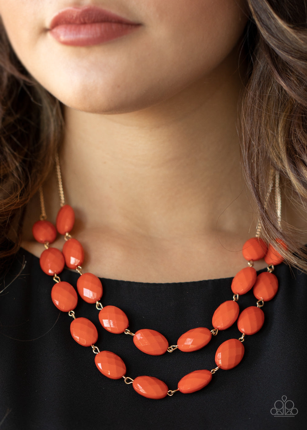 Paparazzi ♥ Max Volume - Orange ♥  Necklace