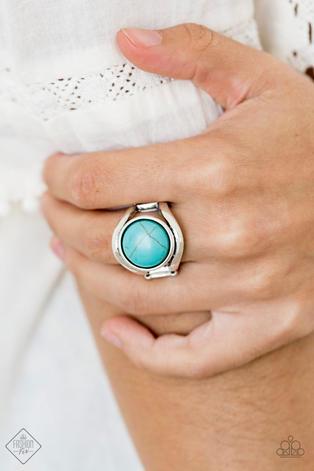 Paparazzi ♥ Mojave Native - Blue ♥  Ring