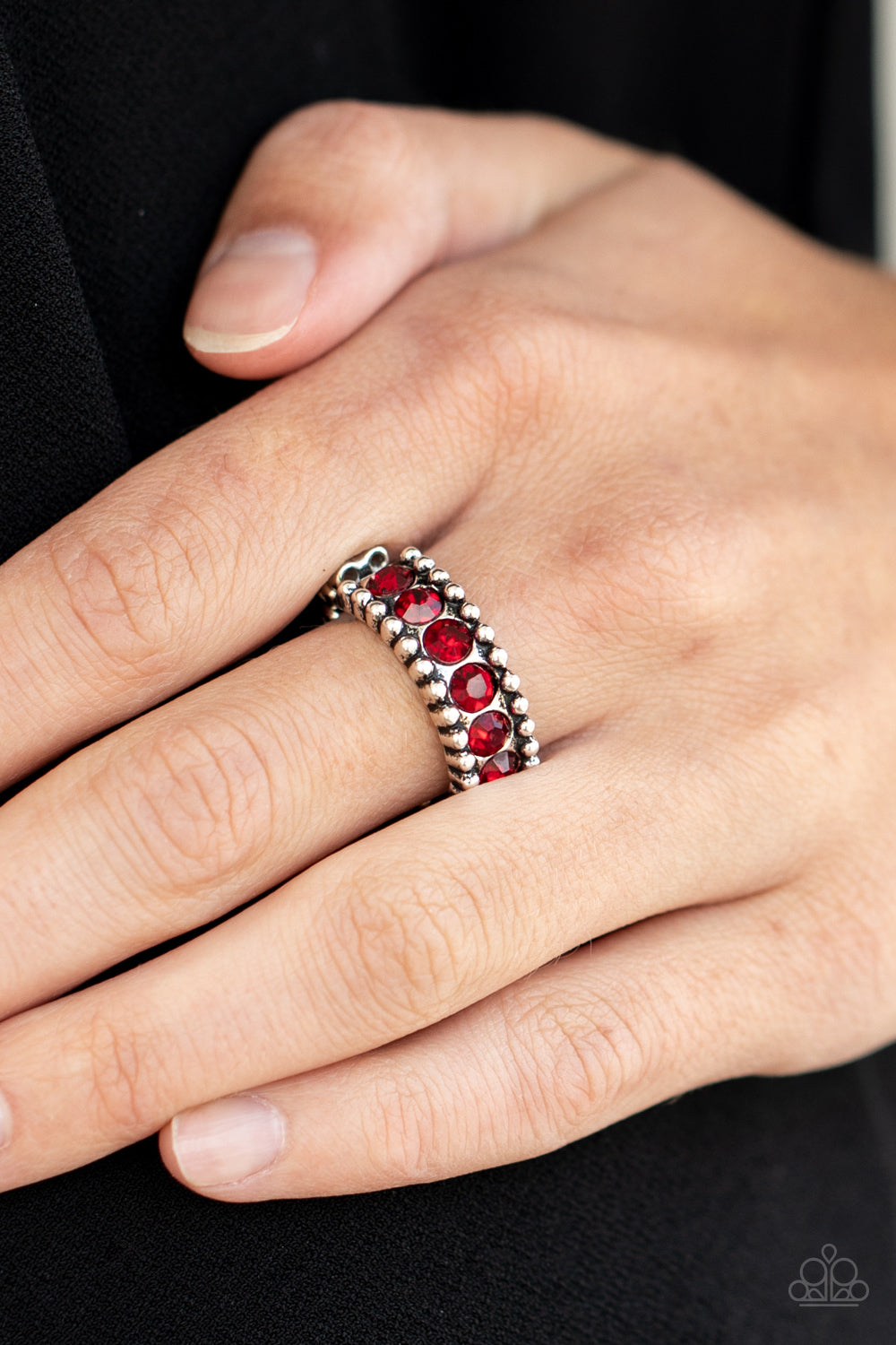 Paparazzi ♥ Crank It Up - Red ♥  Ring