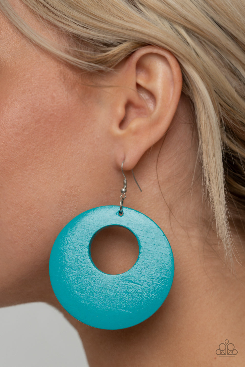 Paparazzi ♥ Island Hop - Blue ♥  Earrings