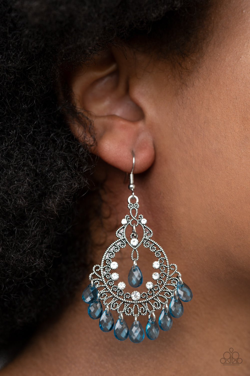 Paparazzi ♥ Lyrical Luster - Blue ♥  Earrings