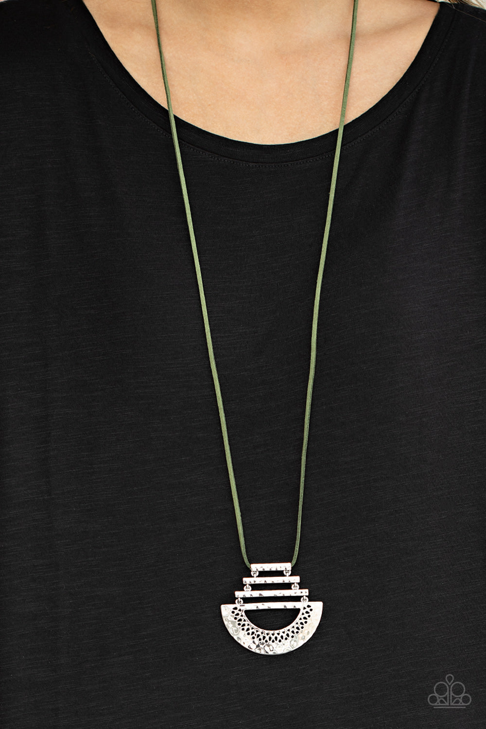 Paparazzi ♥ Rise and SHRINE - Green ♥  Necklace