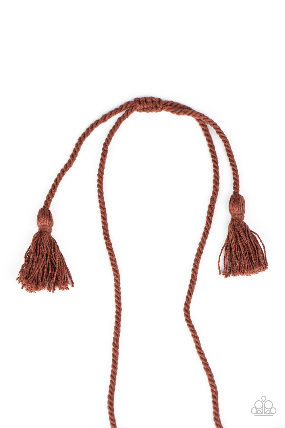 Paparazzi ♥ Macrame Mantra - Brown ♥  Necklace