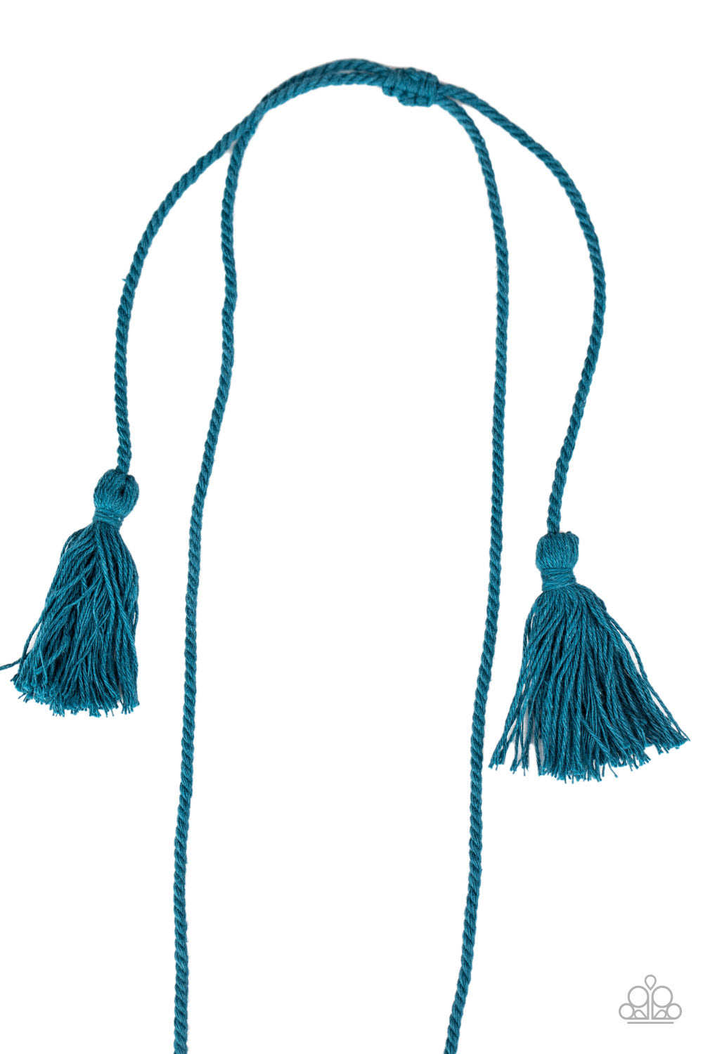 Paparazzi ♥ Between You and MACRAME - Blue ♥  Necklace