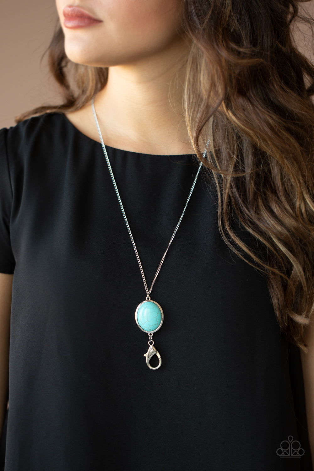 Paparazzi ♥ Southwest Simplicity - Blue ♥  Lanyard