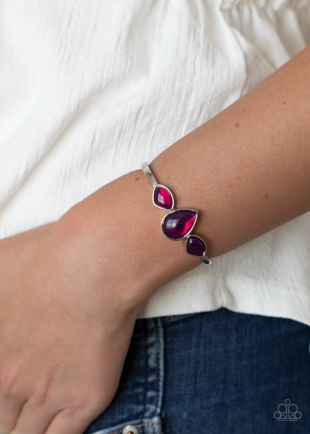 Paparazzi ♥ Boho Beach Babe - Purple ♥  Bracelet