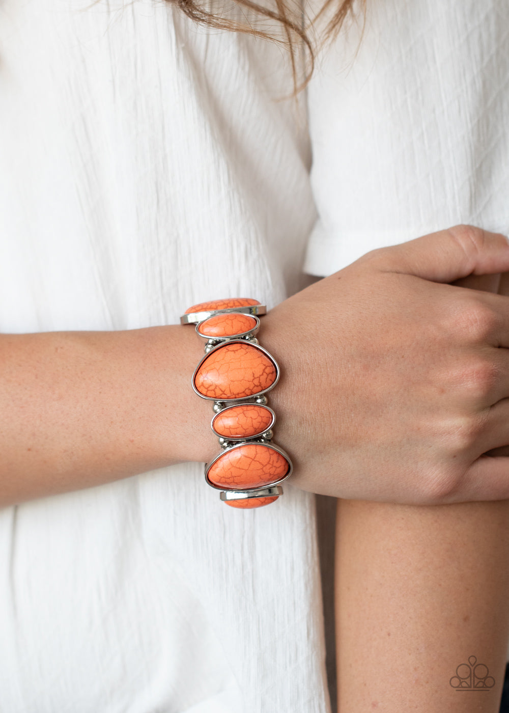 Paparazzi ♥ Feel At HOMESTEAD - Orange ♥  Bracelet