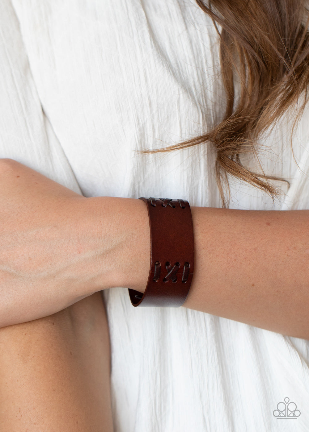 Paparazzi ♥ Batters Up - Brown ♥  Bracelet