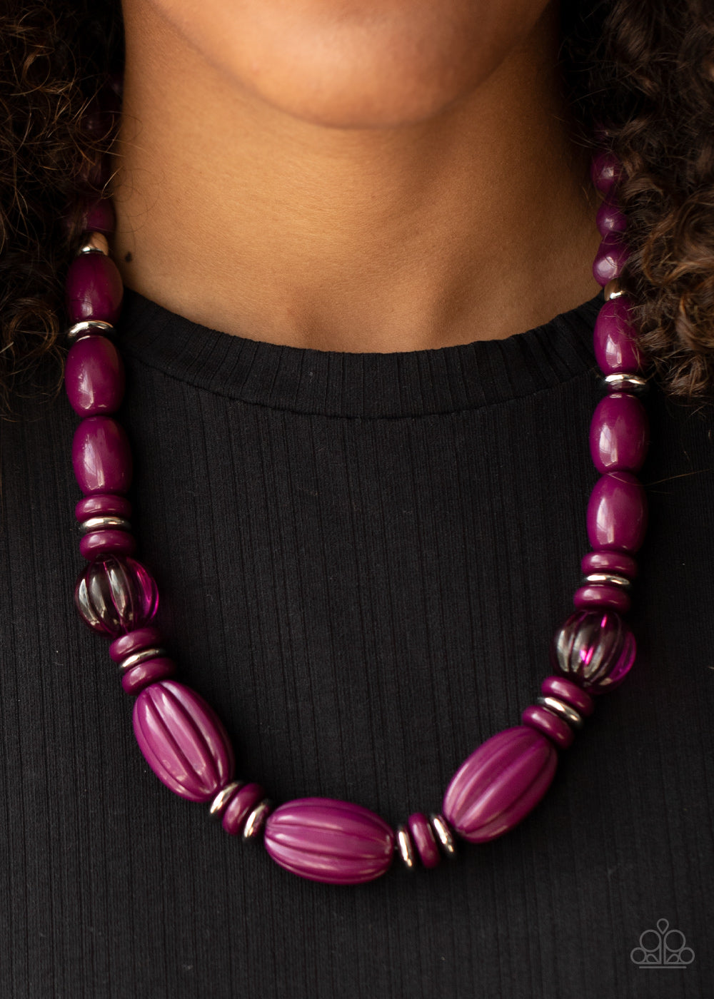 Paparazzi ♥ High Alert - Purple ♥  Necklace