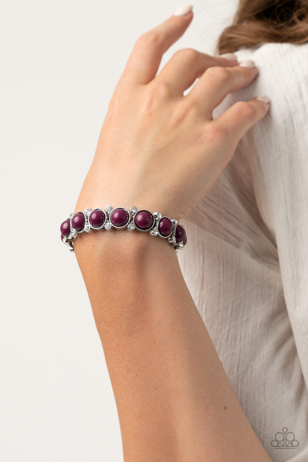 Paparazzi ♥ Flamboyantly Fruity - Purple ♥  Bracelet