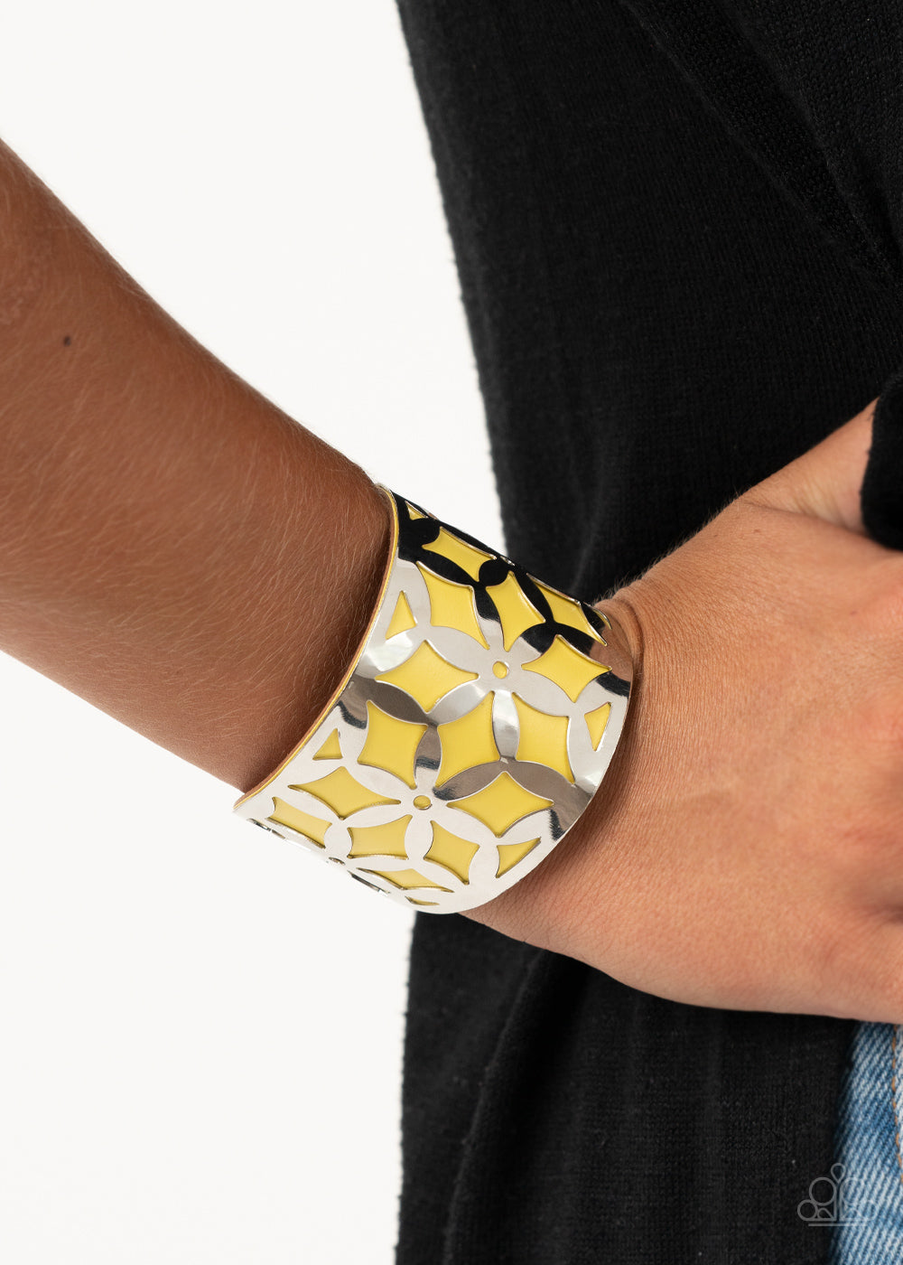Paparazzi ♥ Garden Fiesta - Yellow ♥  Bracelet