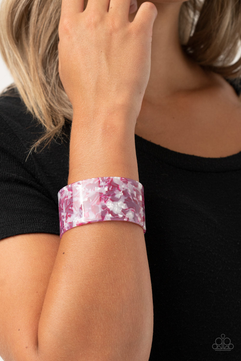 Paparazzi ♥ Freestyle Fashion - Pink ♥  Bracelet