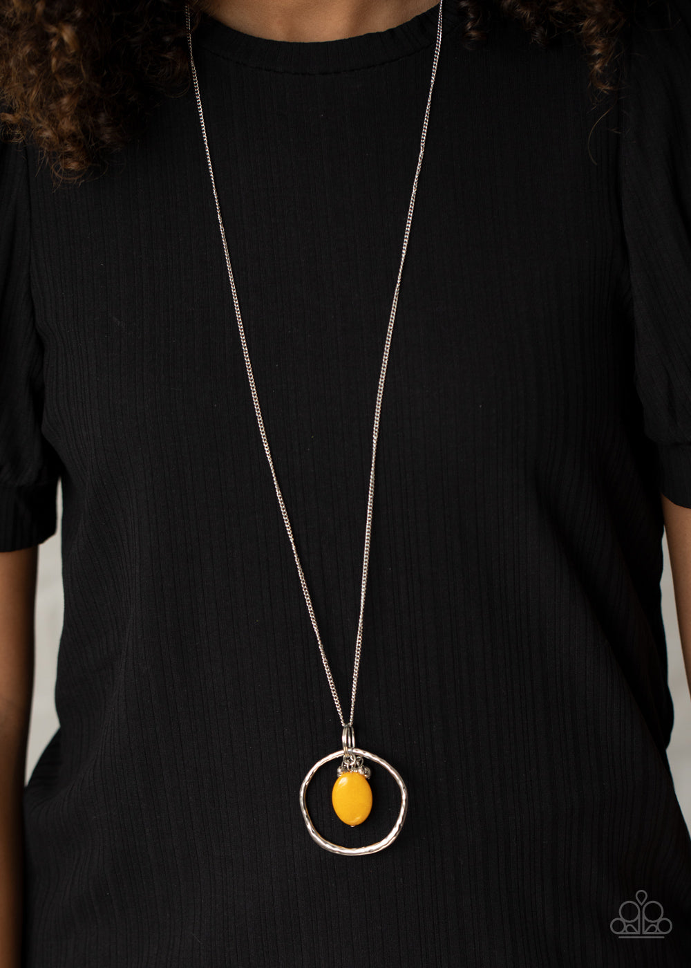 Paparazzi ♥ Zion Zen - Yellow ♥  Necklace