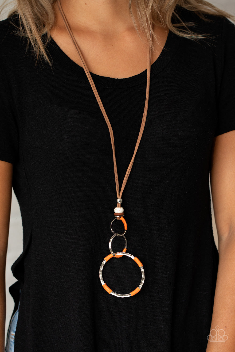 Paparazzi ♥ Rural Renovation - Orange ♥  Necklace