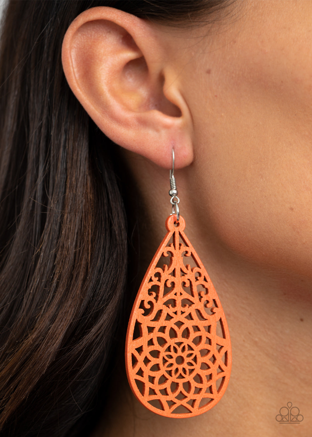 Paparazzi ♥ Seaside Sunsets - Orange ♥  Earrings