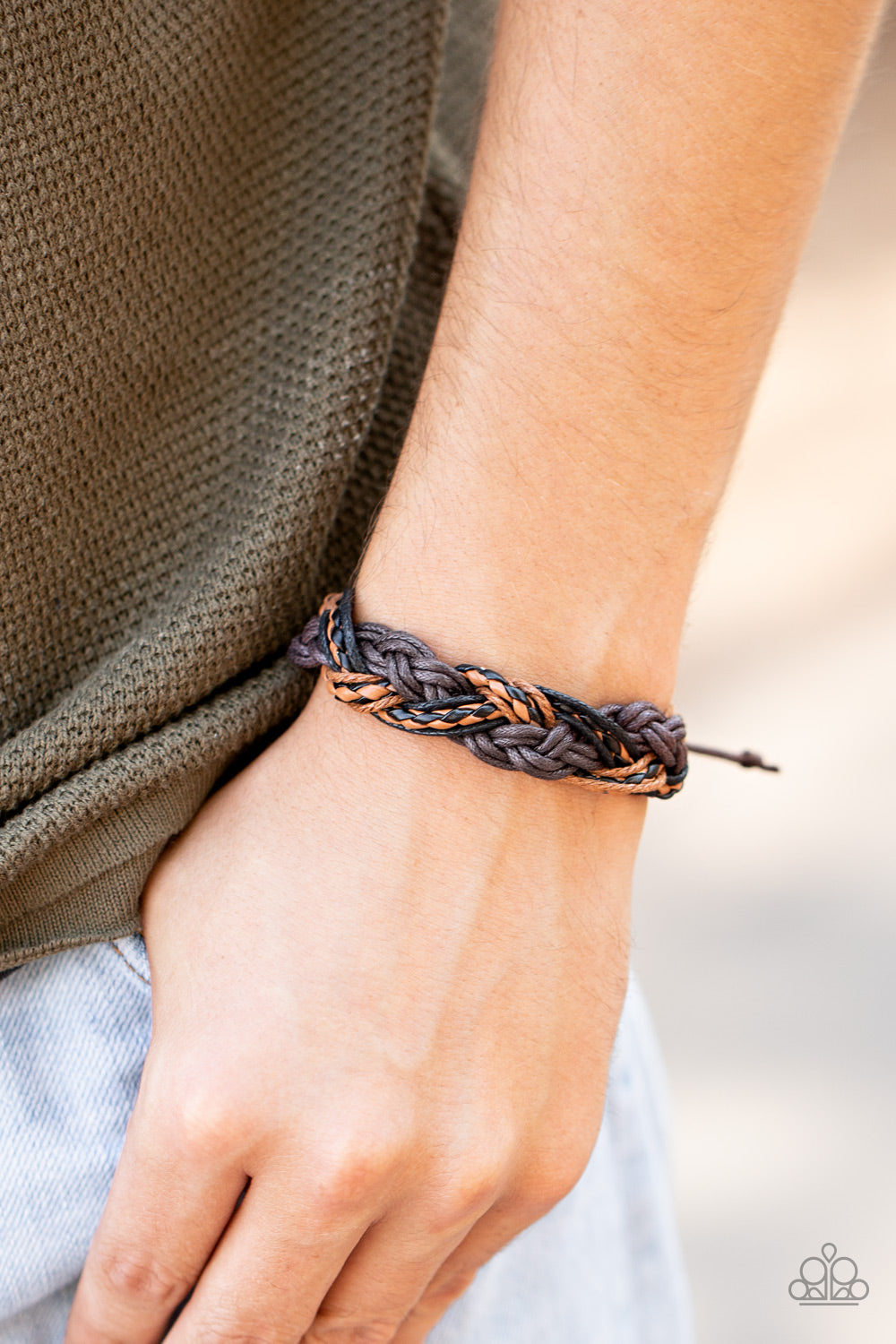 Paparazzi ♥ Badlands Wanderer - Brown ♥  Bracelet