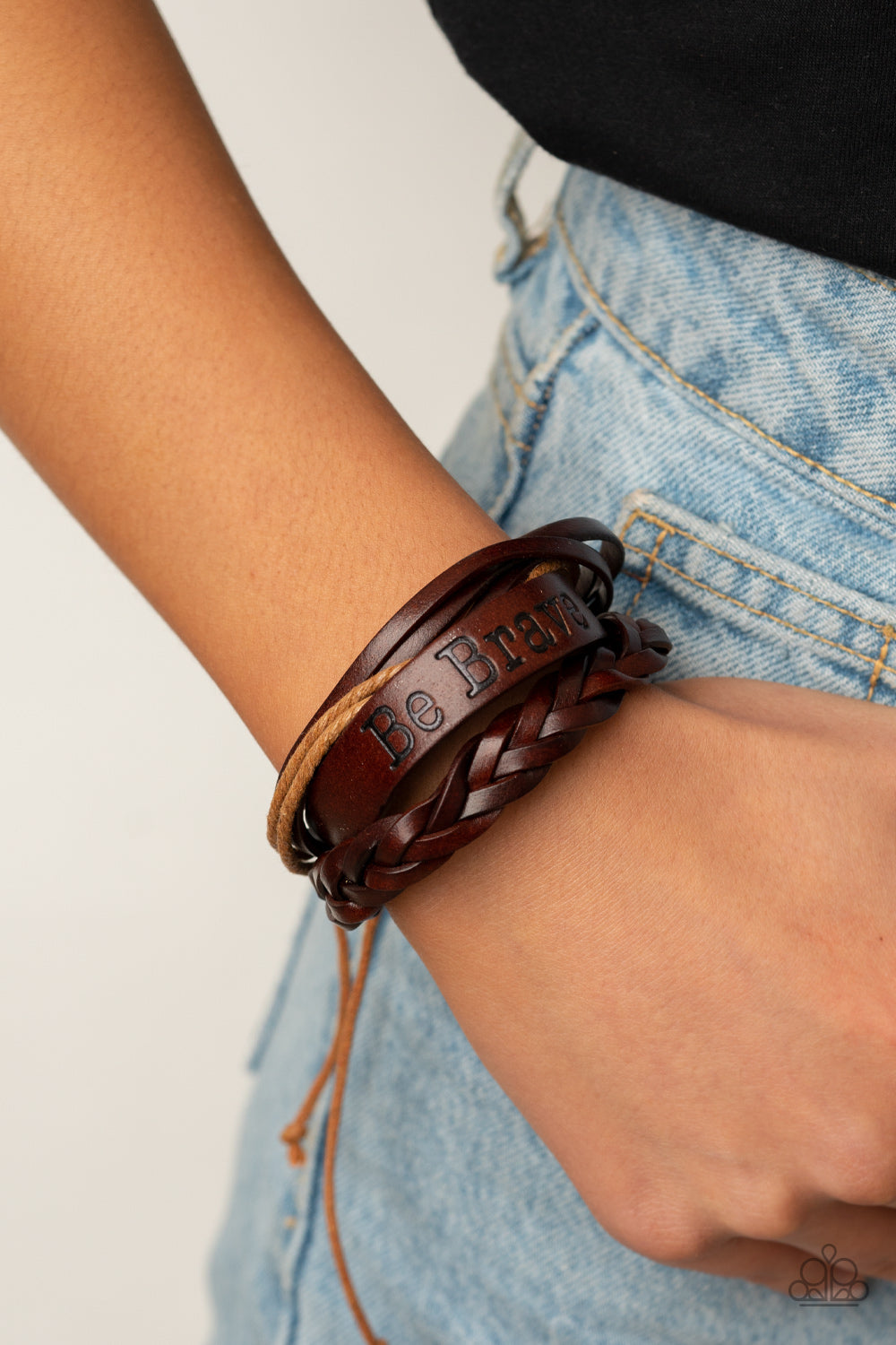 Paparazzi ♥ Brave Soul - Brown ♥  Bracelet