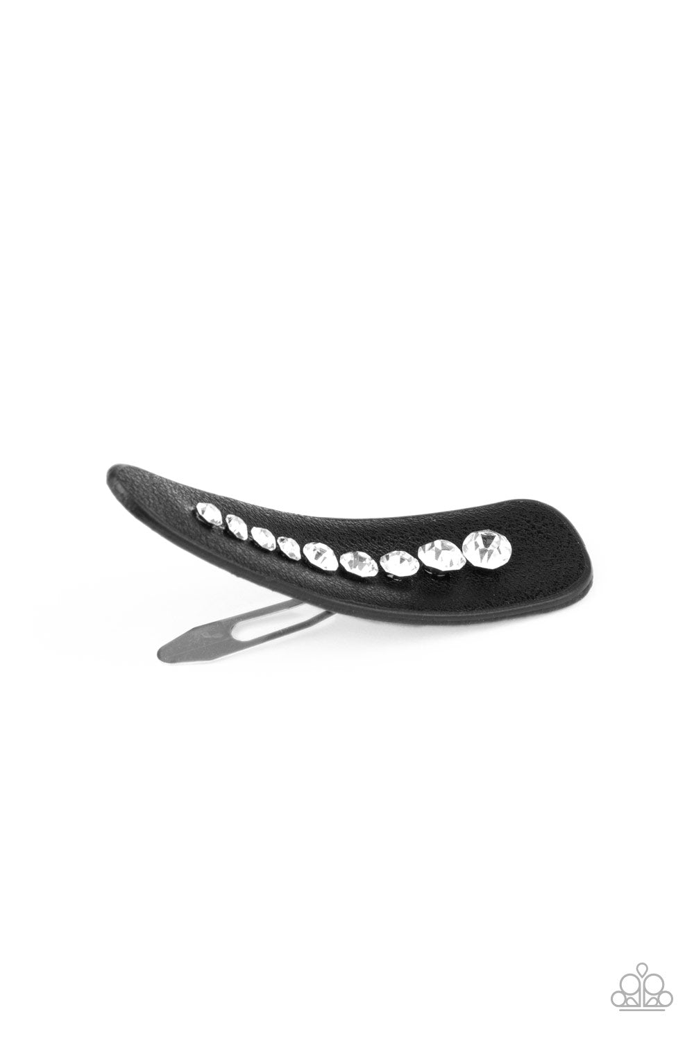 Paparazzi ♥ Snap Out Of It! - Black ♥  Hair Clip