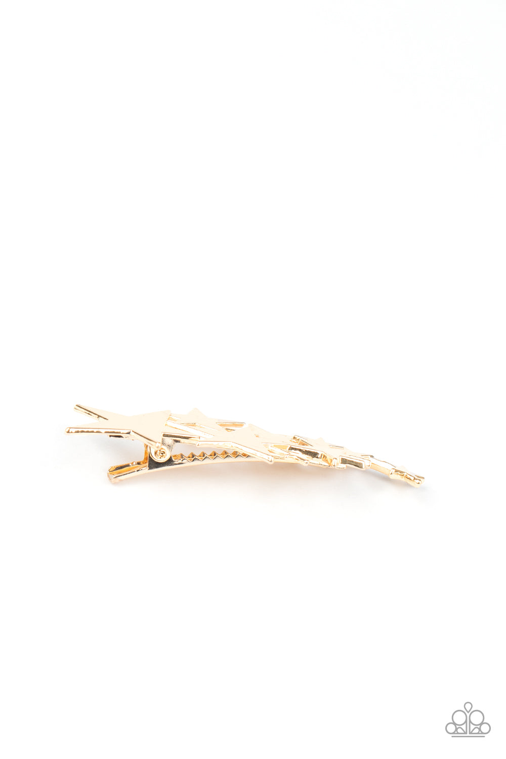 Paparazzi ♥ She STAR-ted It! - Gold ♥  Hair Clip
