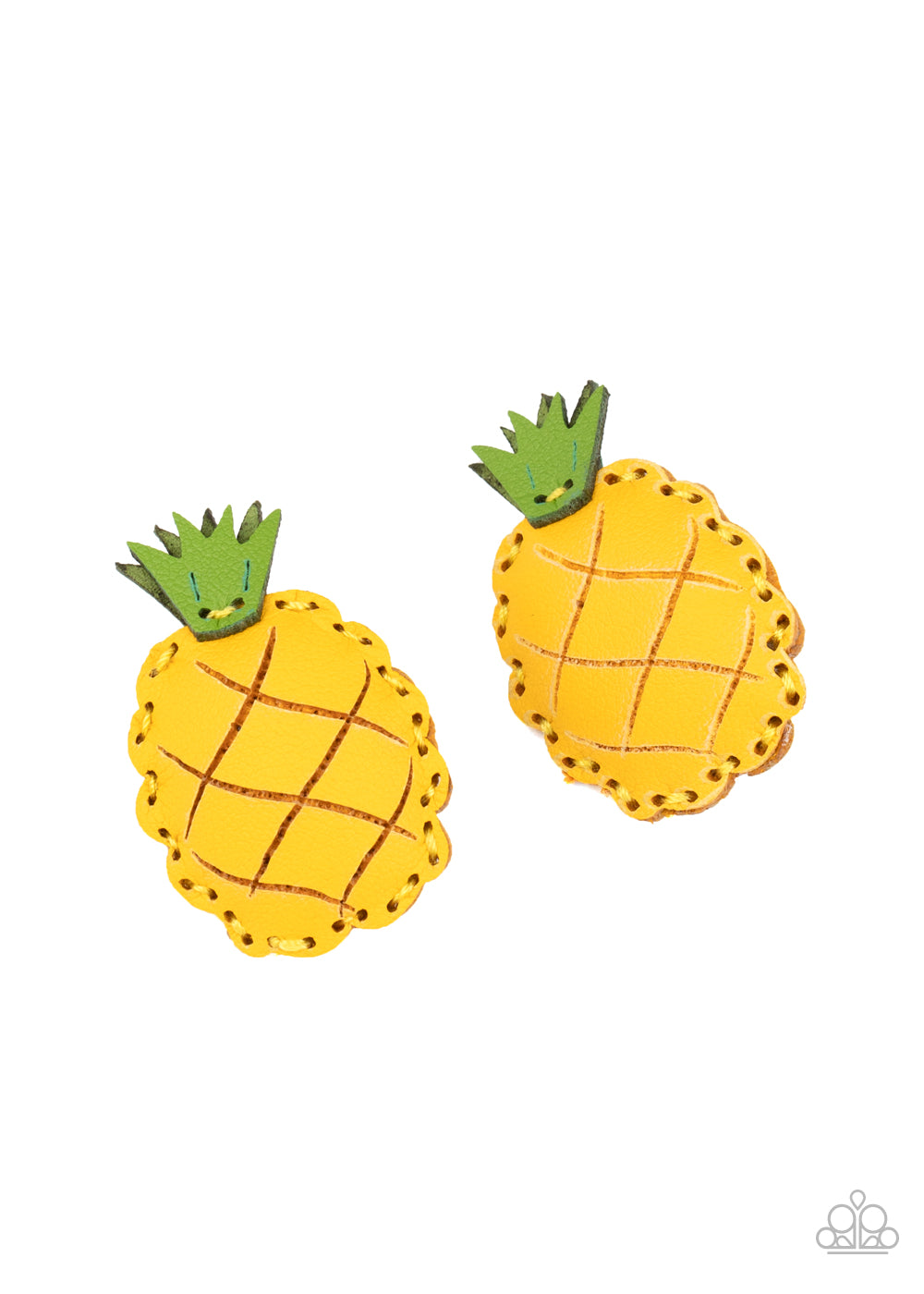 Paparazzi ♥ PINEAPPLE Of My Eye - Yellow ♥  Hair Clip