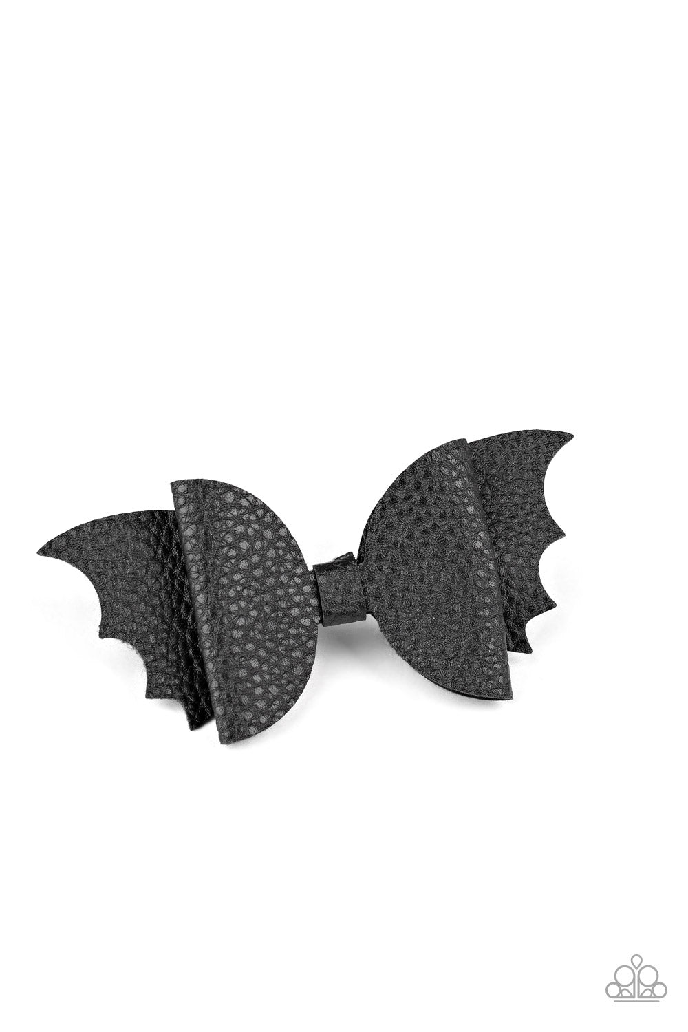 Paparazzi ♥ Drive Them Batty! - Black ♥  Hair Clip