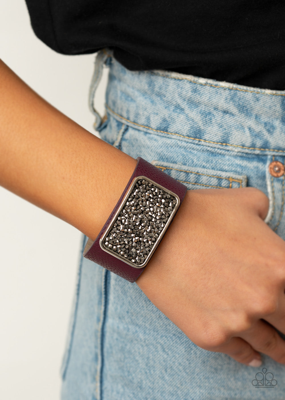 Paparazzi ♥ Interstellar Shimmer - Purple ♥  Bracelet