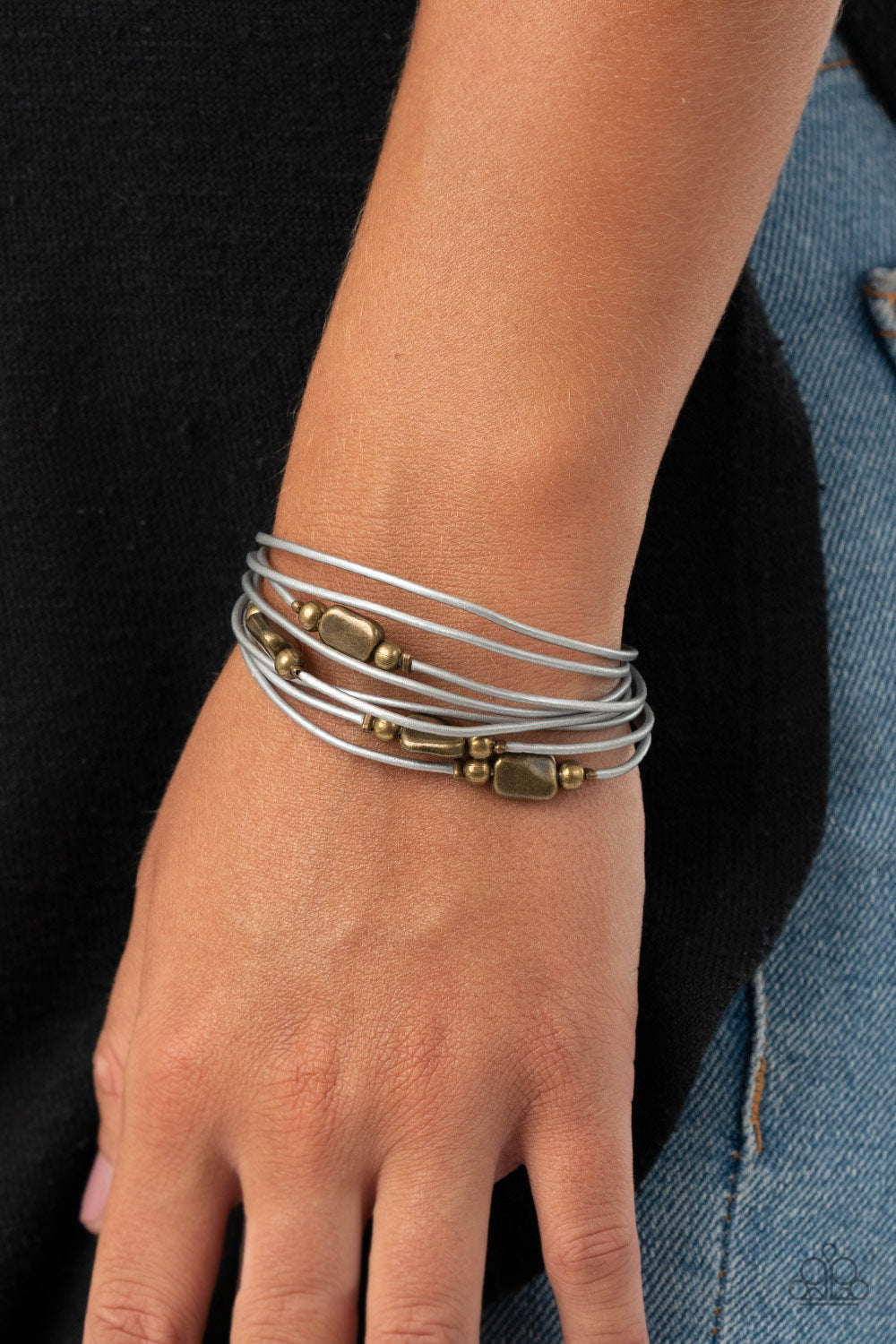 Paparazzi ♥ Raw Edge - Multi ♥  Bracelet