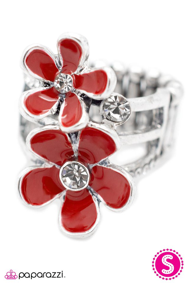 Paparazzi ♥ Beauty Marked - Red ♥ Ring