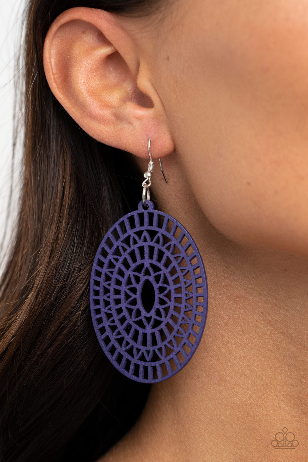 Paparazzi ♥ Tropical Retreat - Purple ♥  Earrings