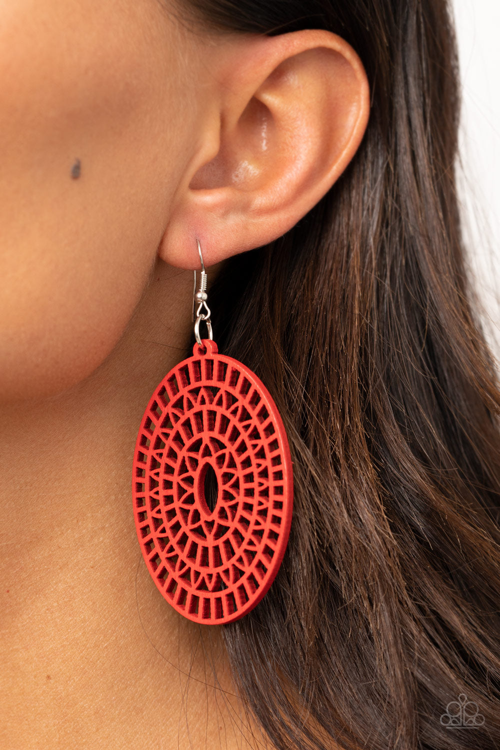 Paparazzi ♥ Tropical Retreat - Red ♥  Earrings