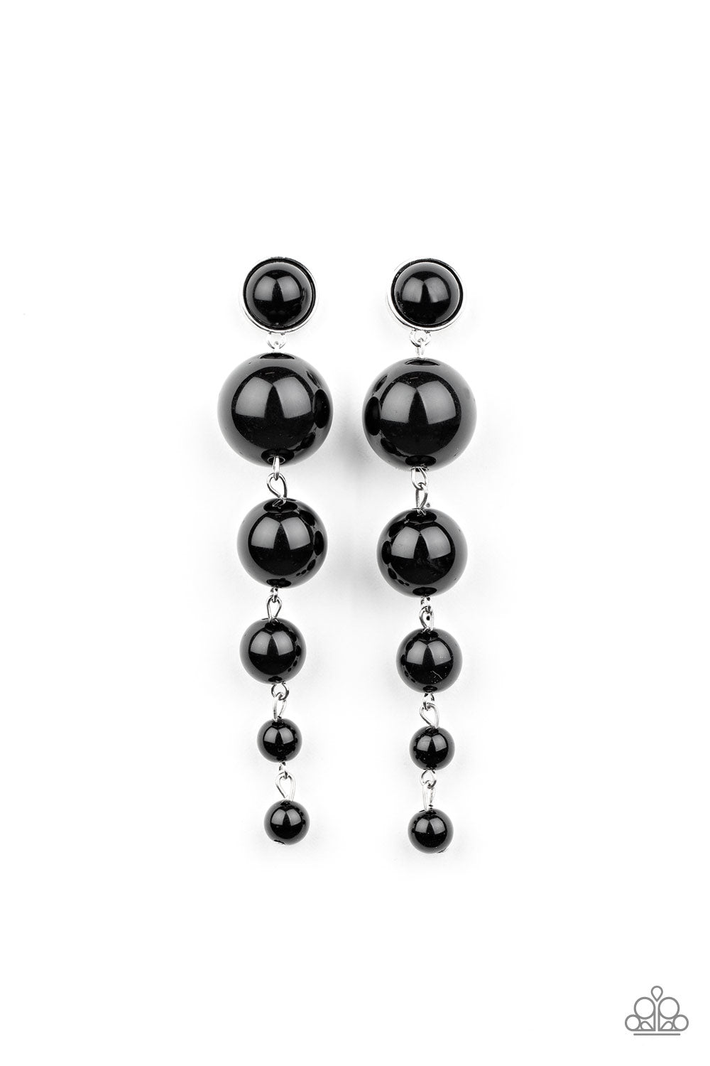 CC Paris Small Stud Earrings- BLACK – Nomad'r Lifestyle Company