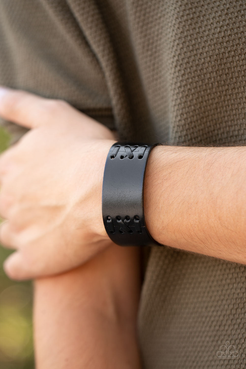 Paparazzi ♥ Batters Up - Black ♥  Bracelet