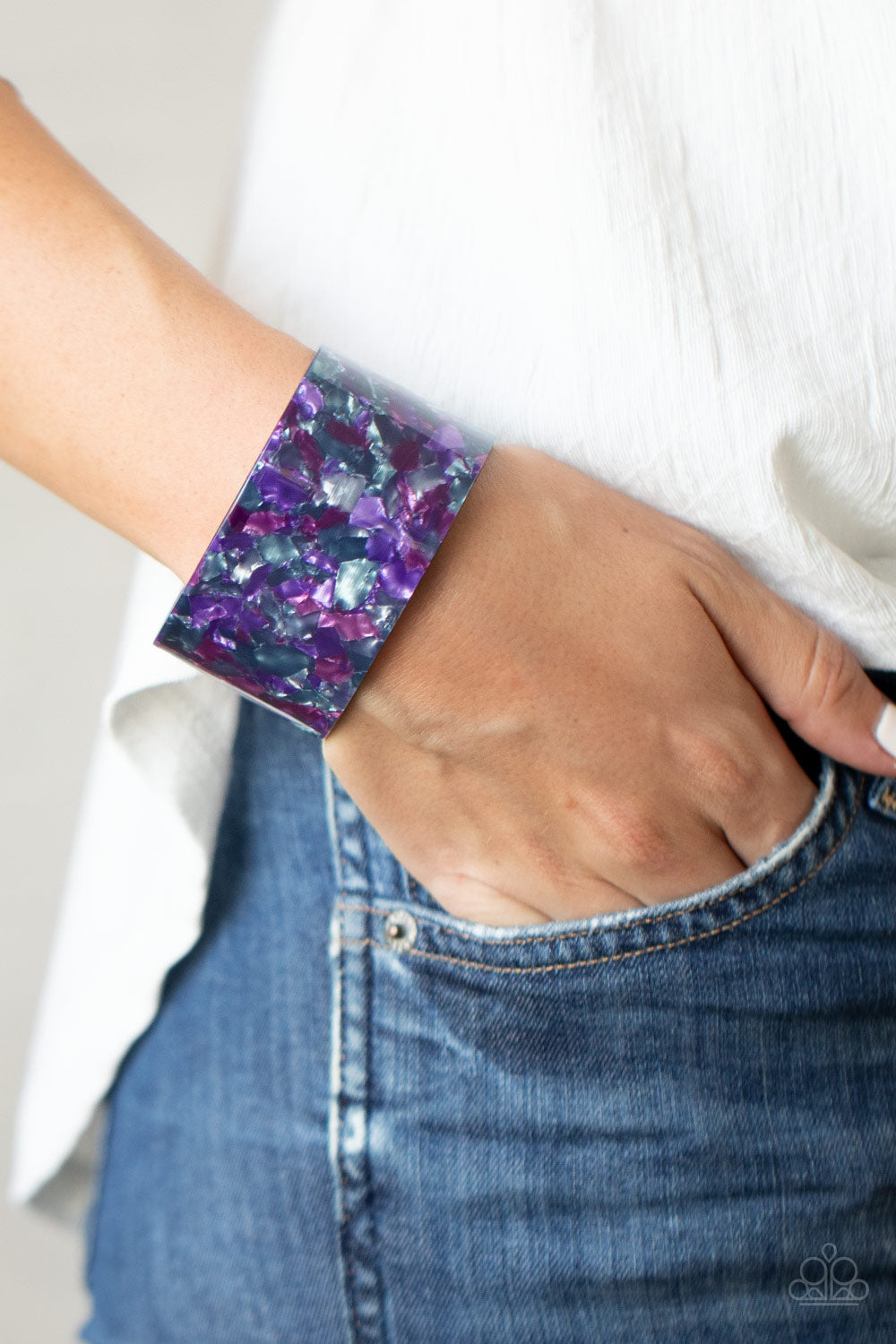 Paparazzi ♥ Freestyle Fashion - Purple ♥  Bracelet