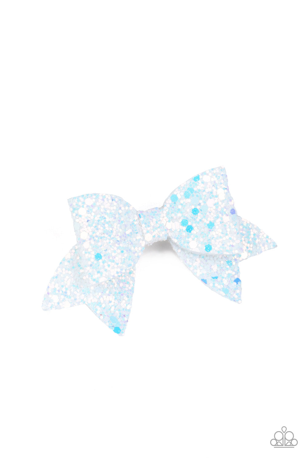 Paparazzi ♥ Confetti Princess - White ♥  Hair Clip