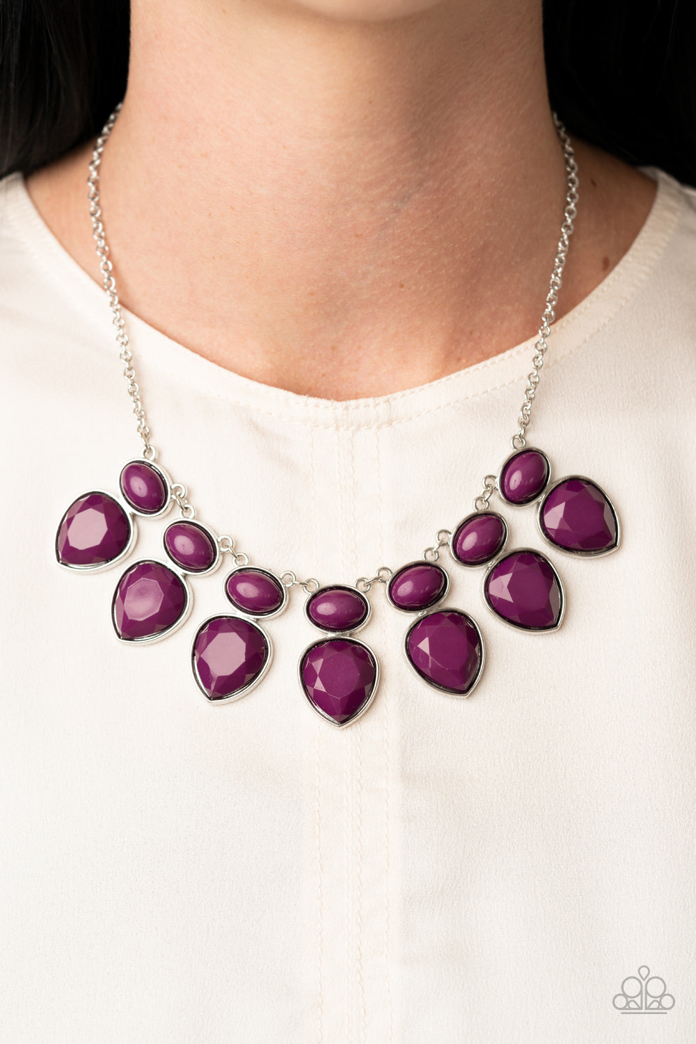 Paparazzi ♥ Modern Masquerade - Purple ♥  Necklace