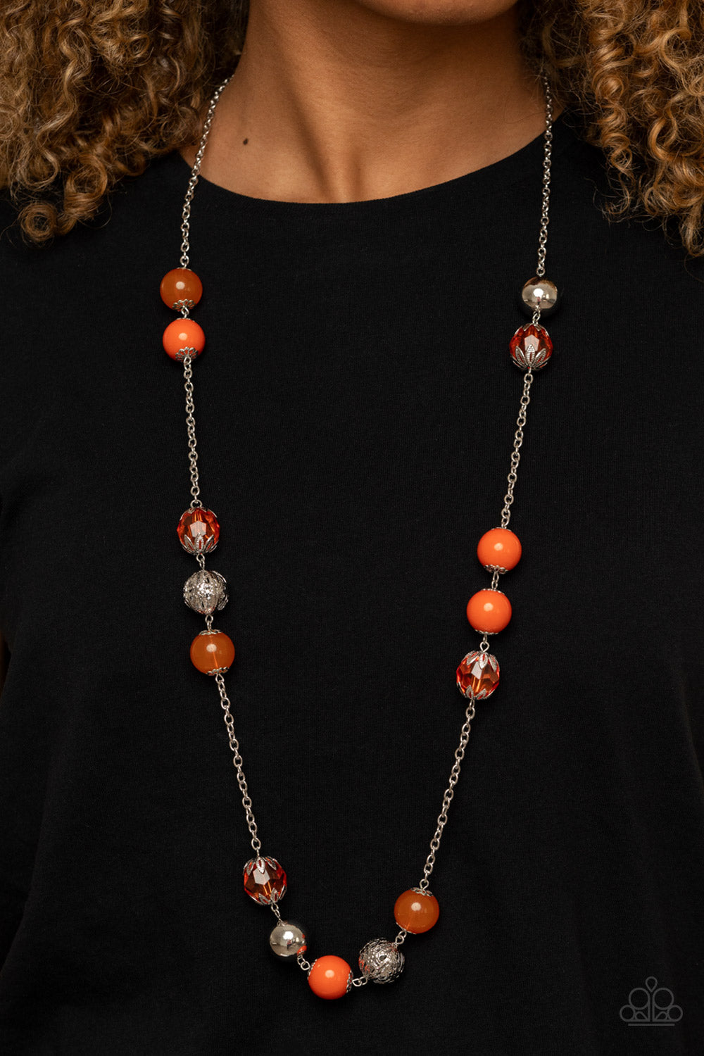 Paparazzi ♥ Fruity Fashion - Orange ♥  Necklace