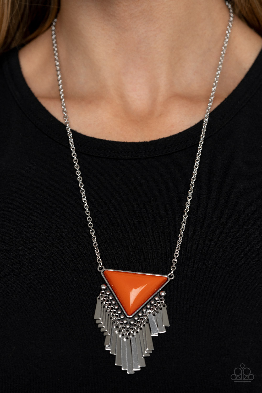 Paparazzi ♥ Badlands Bonanza - Orange ♥  Necklace