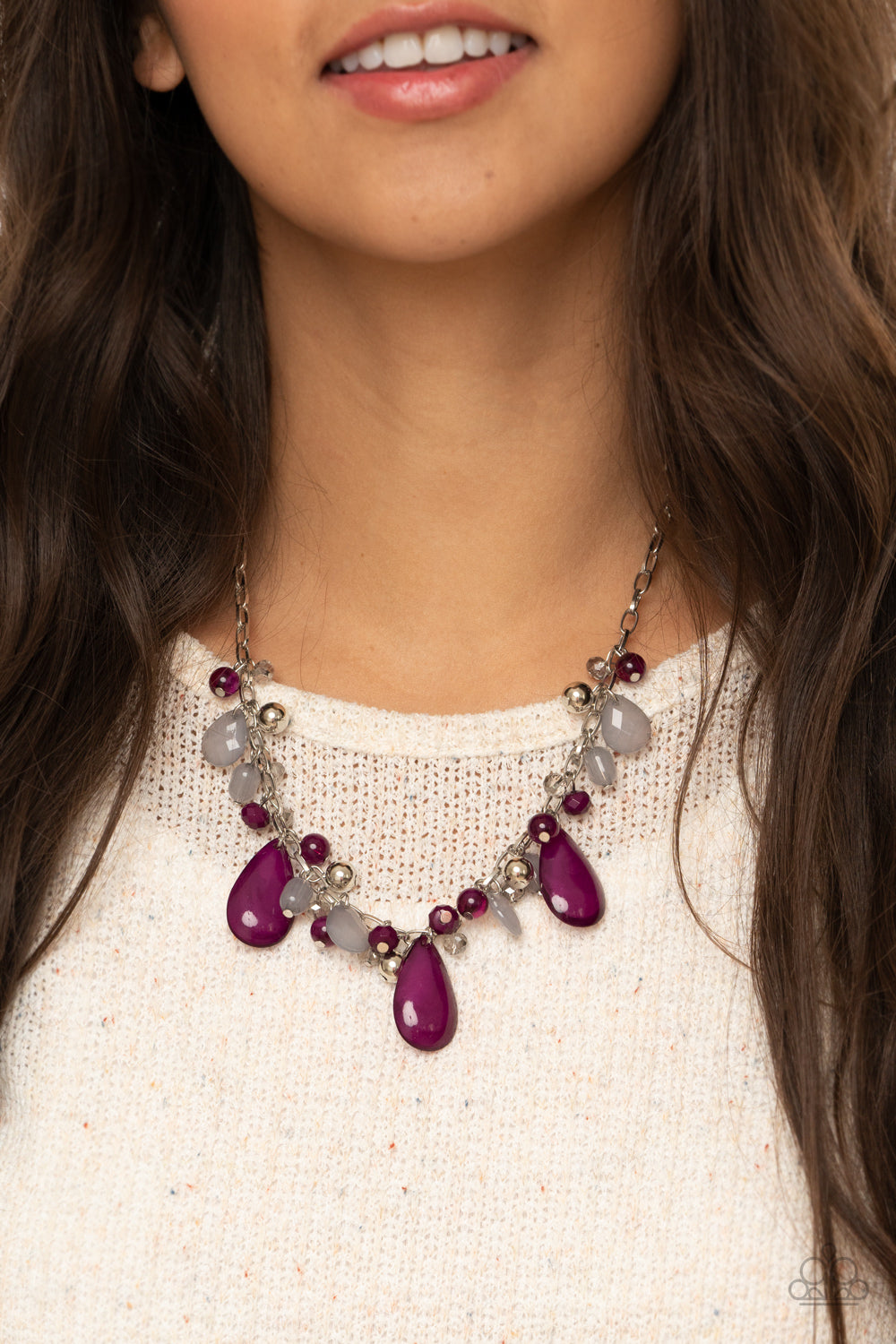 Paparazzi ♥ Seaside Solstice - Purple ♥  Necklace