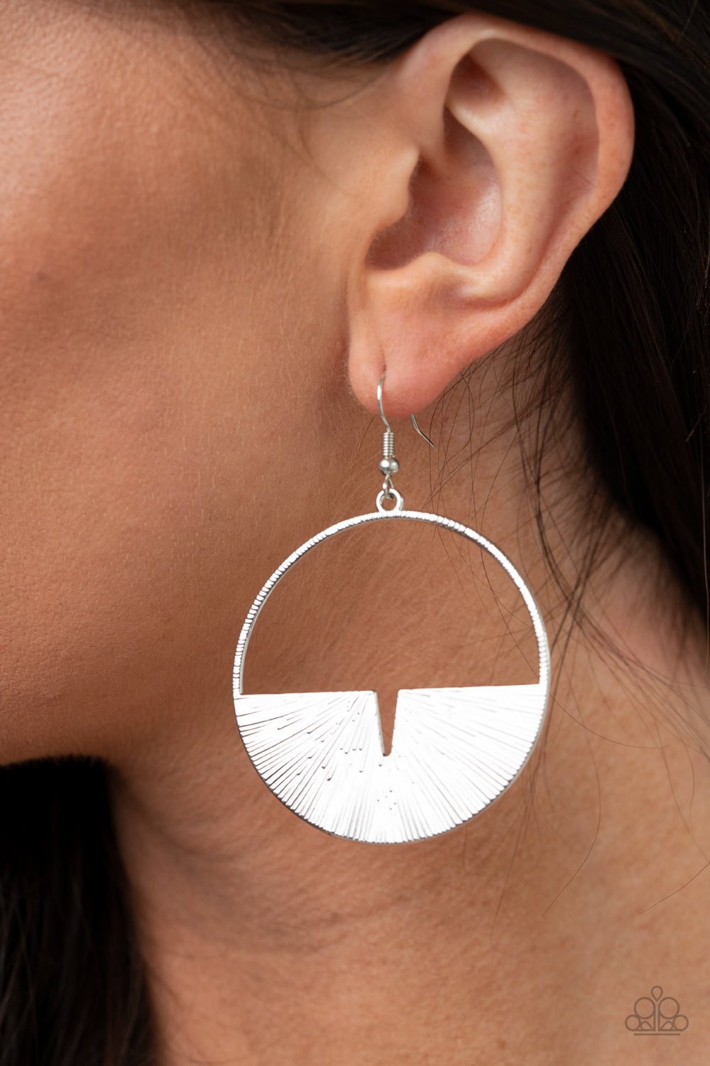 Paparazzi ♥ Reimagined Refinement - Silver ♥  Earrings