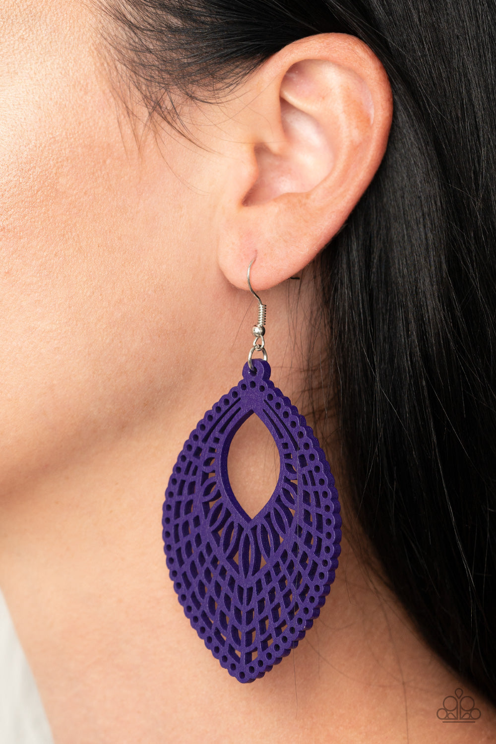 Paparazzi ♥ One Beach At A Time - Purple ♥  Earrings