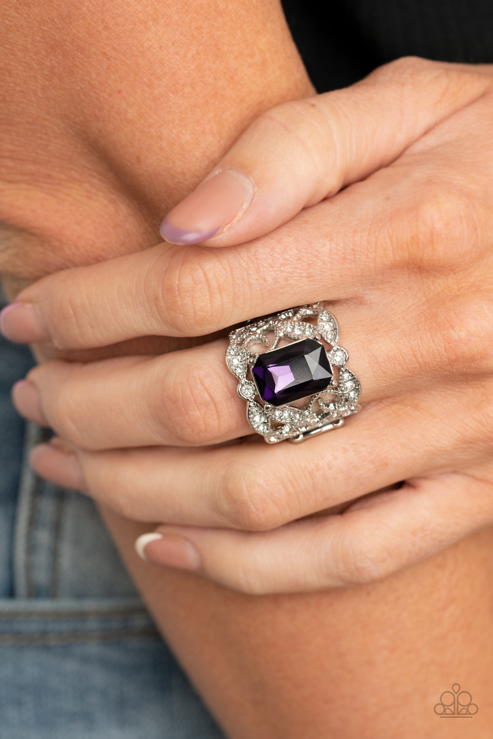 Paparazzi ♥ Making GLEAMS Come True - Purple ♥  Ring