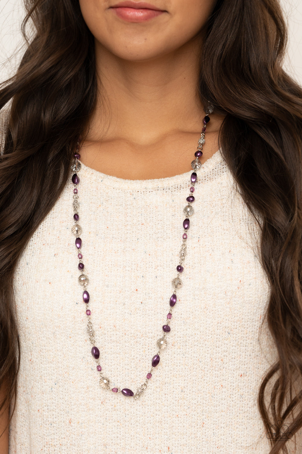 Paparazzi ♥ Twinkling Treasures - Purple ♥  Necklace