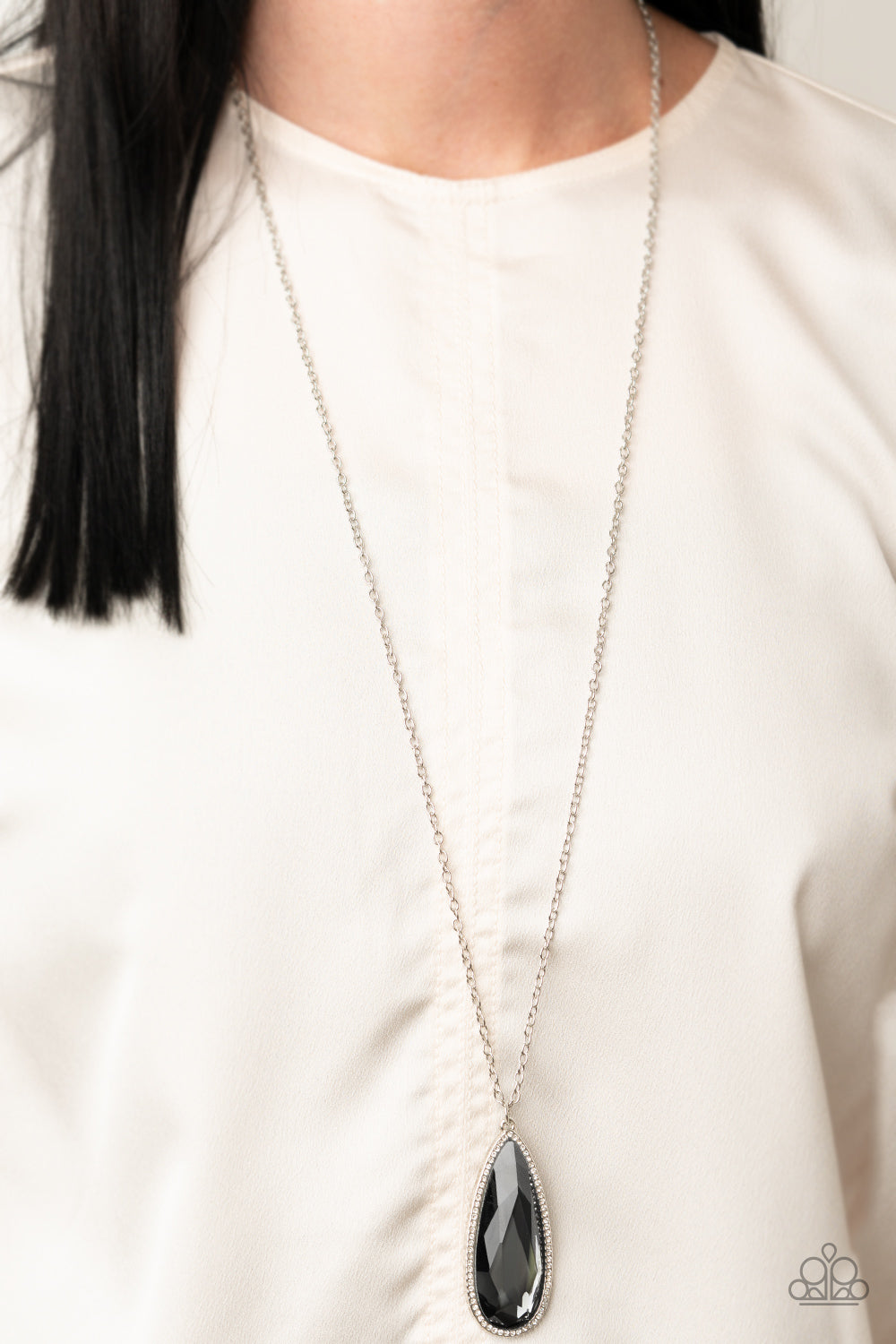 Paparazzi ♥ Watch Out For REIGN - Silver ♥  Necklace
