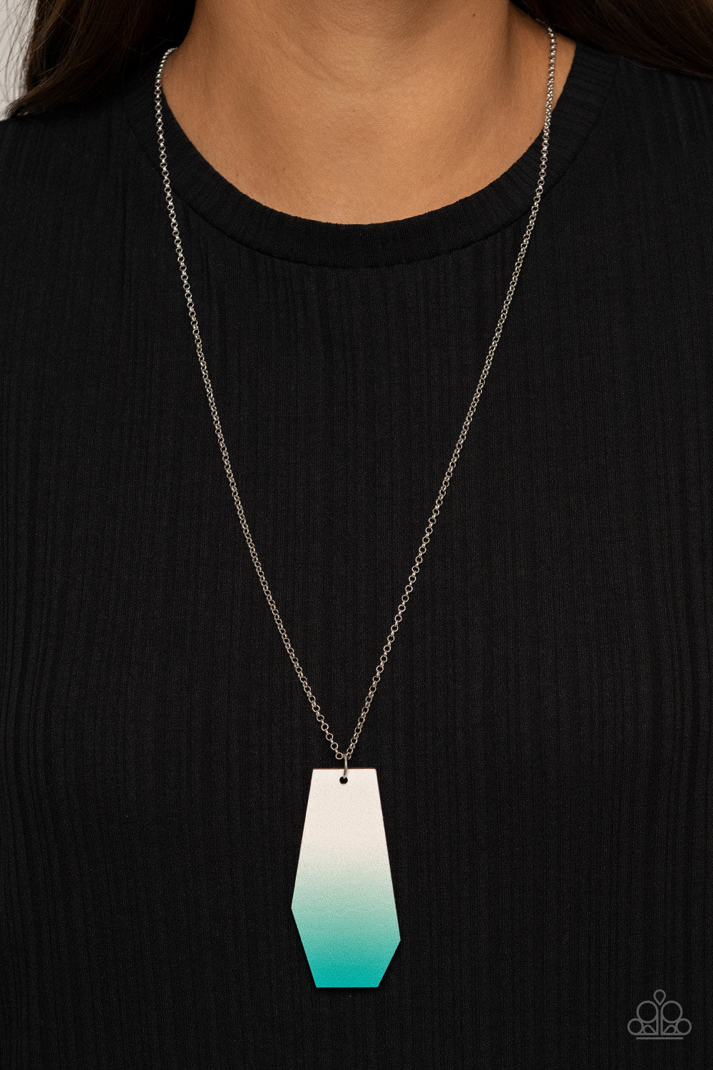 Paparazzi ♥ Watercolor Skies - Blue ♥  Necklace
