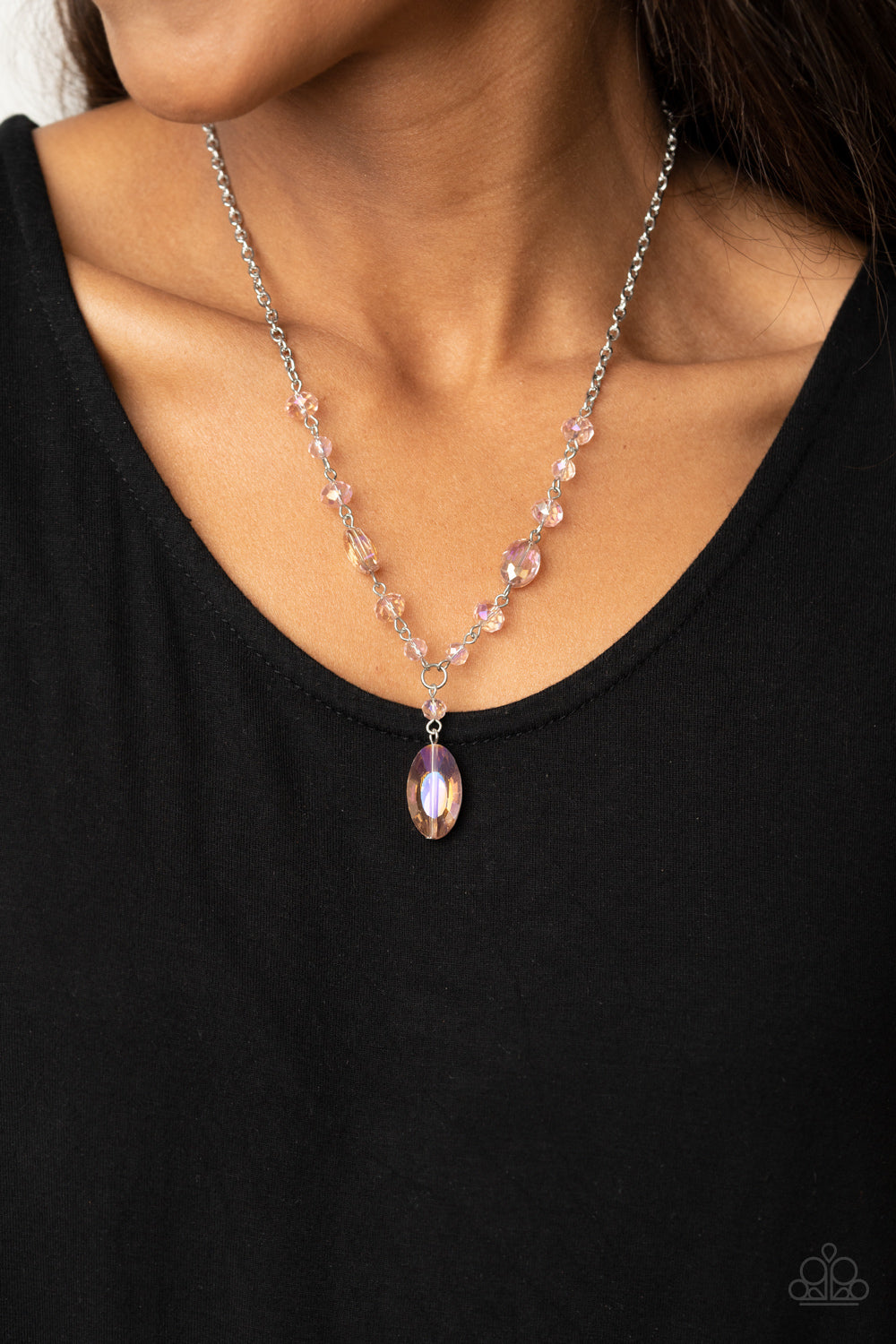 Paparazzi ♥ Fashionista Week - Pink ♥  Necklace