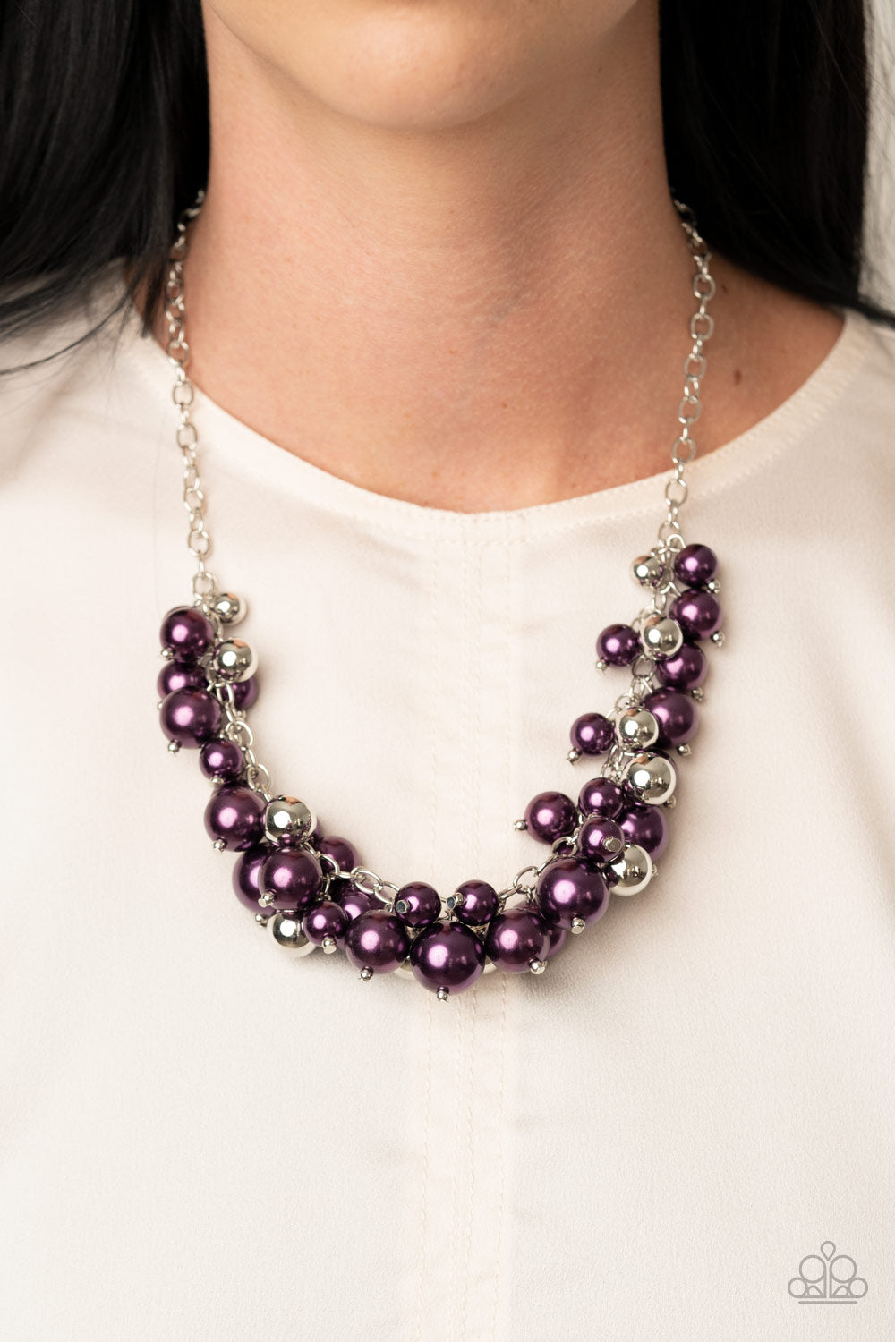 Paparazzi ♥ Uptown Upgrade - Purple ♥  Necklace