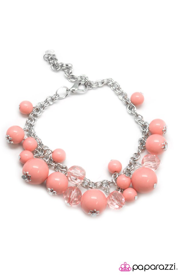 Paparazzi ♥ Stay Cool - Pink ♥ Bracelet