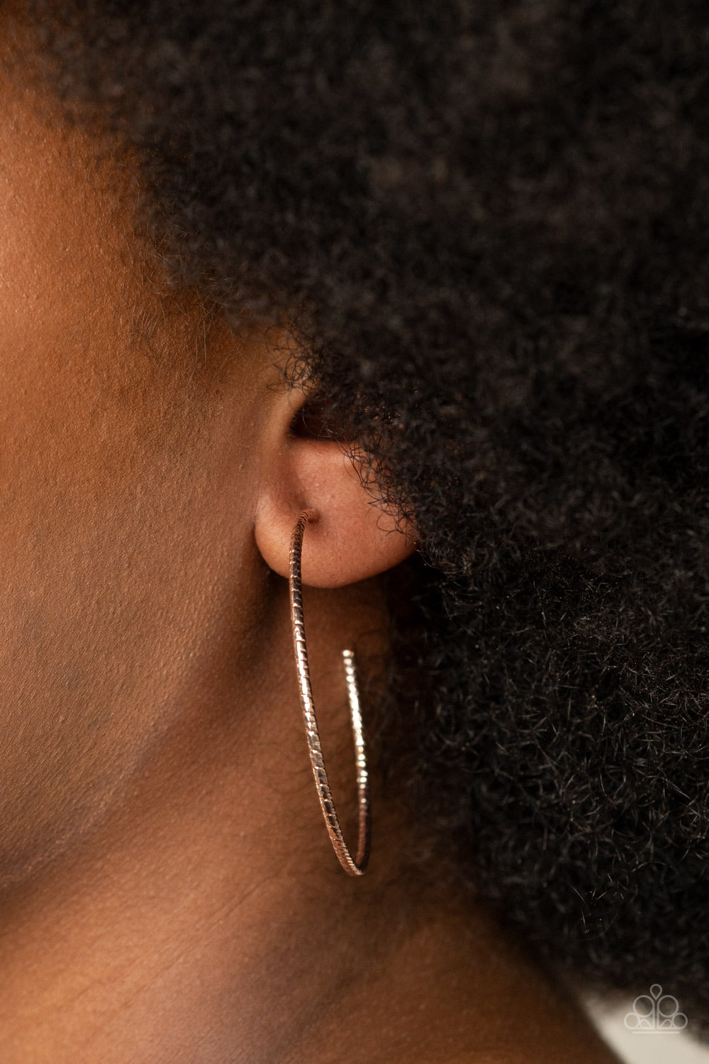 Paparazzi ♥ Inclined To Entwine - Rose Gold ♥  Earrings